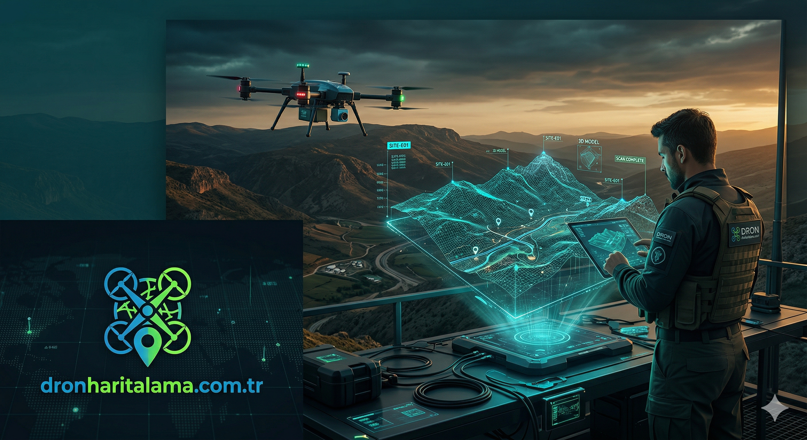 Dronla haritalama hizmetleri