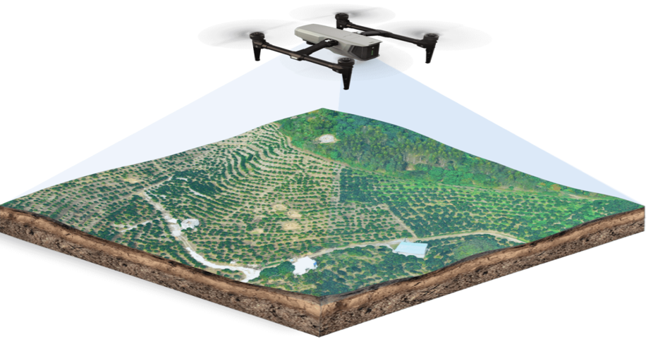 Dronla hassasiyetli tarama 